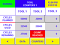 TSS Screen: Tool Counters